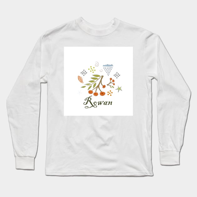 Rowan Long Sleeve T-Shirt by Kristina Stellar Scandinavian Land